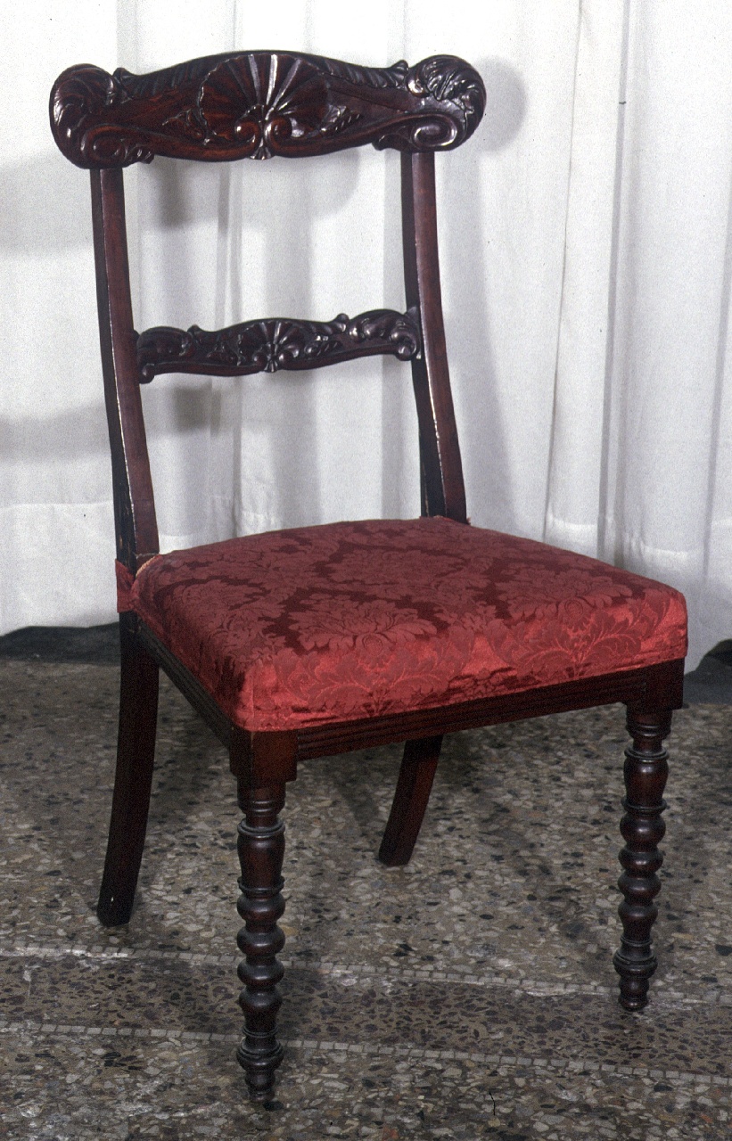 sedia, serie - ambito ligure (ultimo quarto sec. XIX)