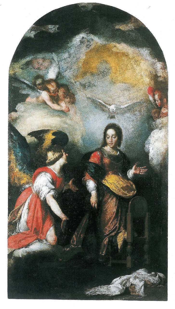 Immacolata Concezione (dipinto, opera isolata) di Strozzi Bernardo (secondo quarto sec. XVII)
