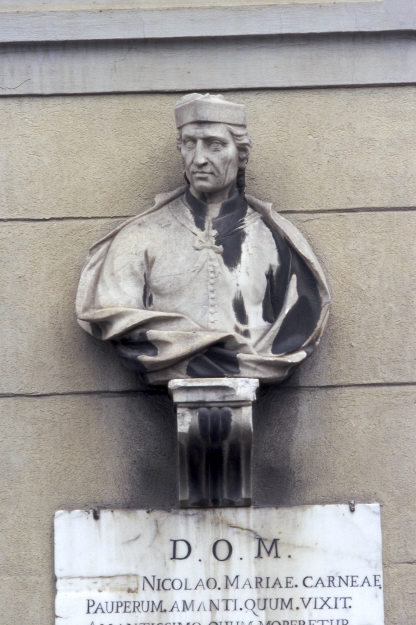 Ritratto d'uomo (busto, opera isolata) - bottega ligure (terzo quarto sec. XVIII)