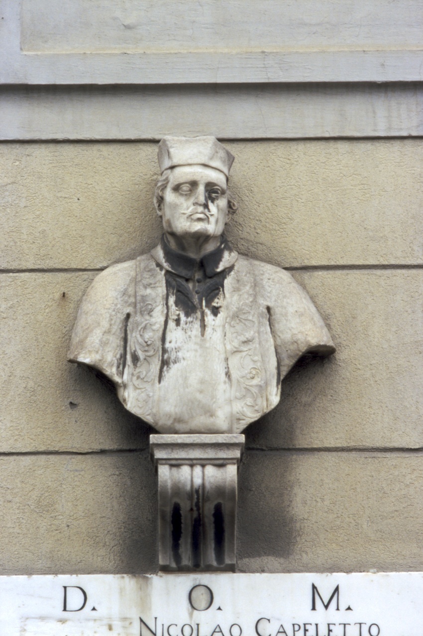 Ritratto d'uomo (busto, opera isolata) - bottega ligure (seconda metà sec. XVII)