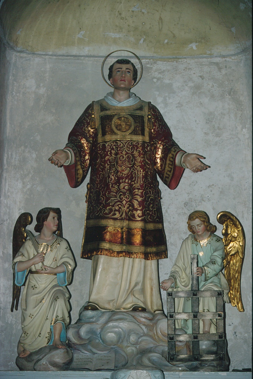 San Vincenzo (statua, opera isolata) - PRODUZIONE LIGURE (metà sec. XIX)