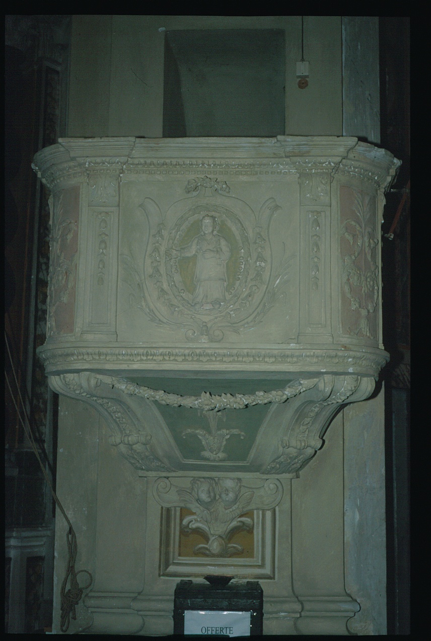pulpito, opera isolata di Belmonte Domenico (bottega) (fine/inizio secc. XVIII/ XIX)