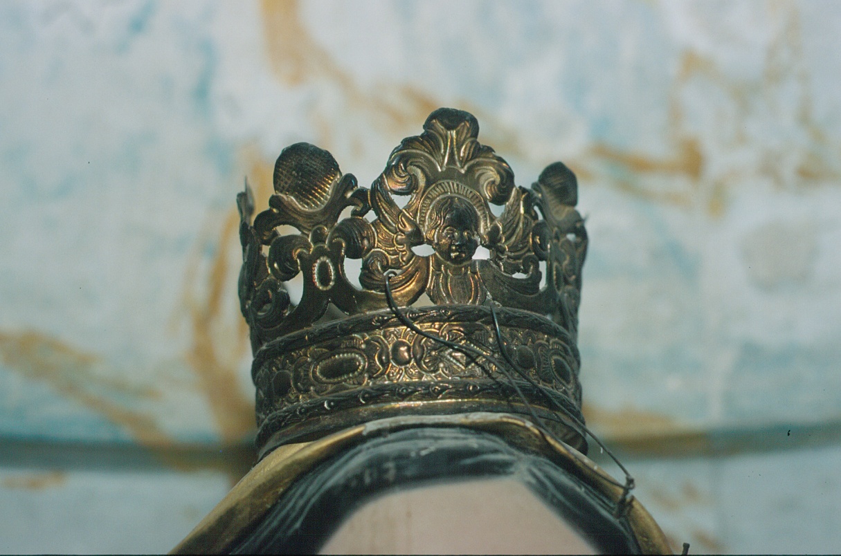 corona da statua, opera isolata - PRODUZIONE LIGURE (seconda metà sec. XIX)