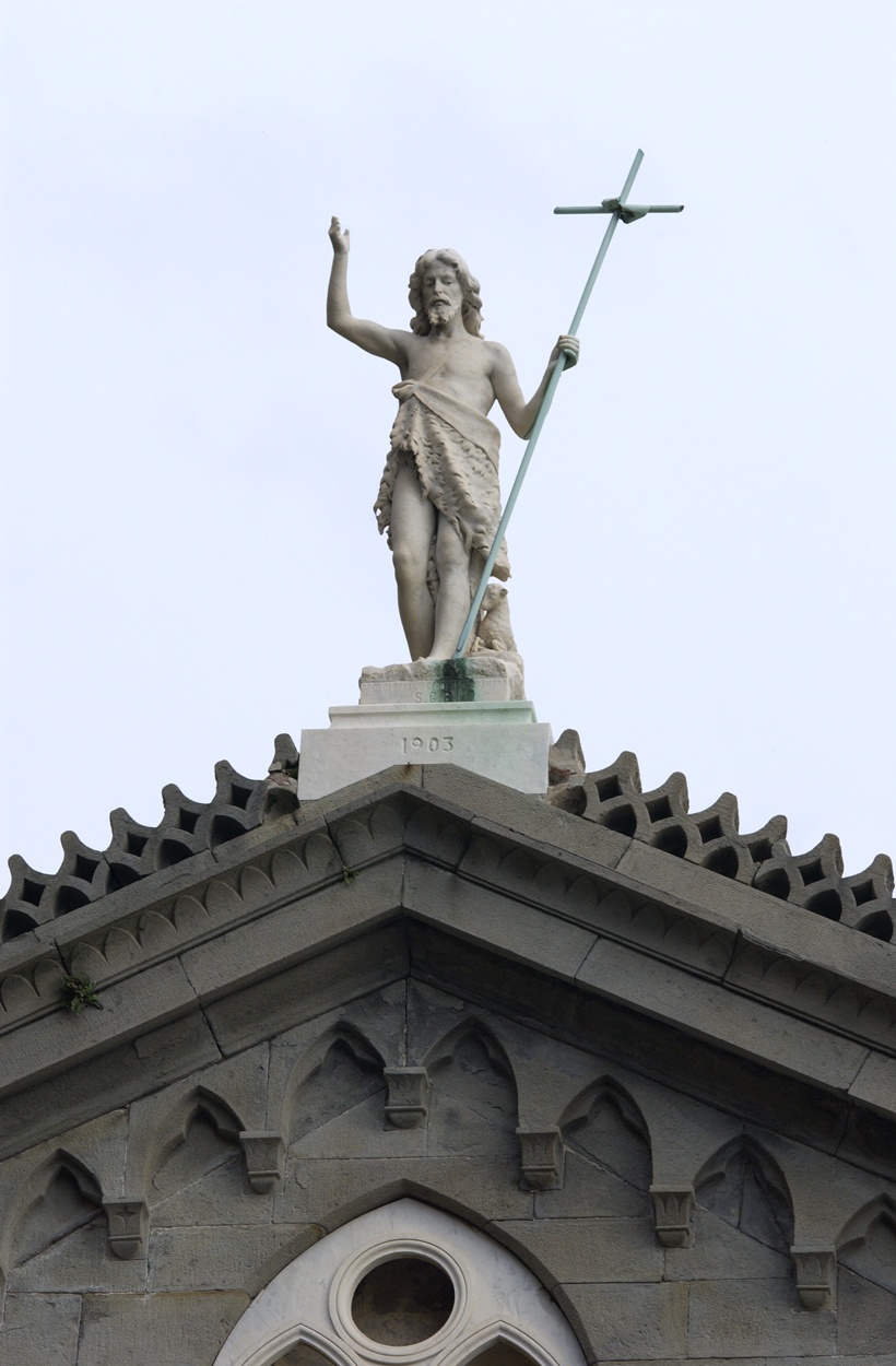 SAN GIOVANNI BATTISTA (statua, opera isolata) - PRODUZIONE LIGURE (inizio sec. XX)