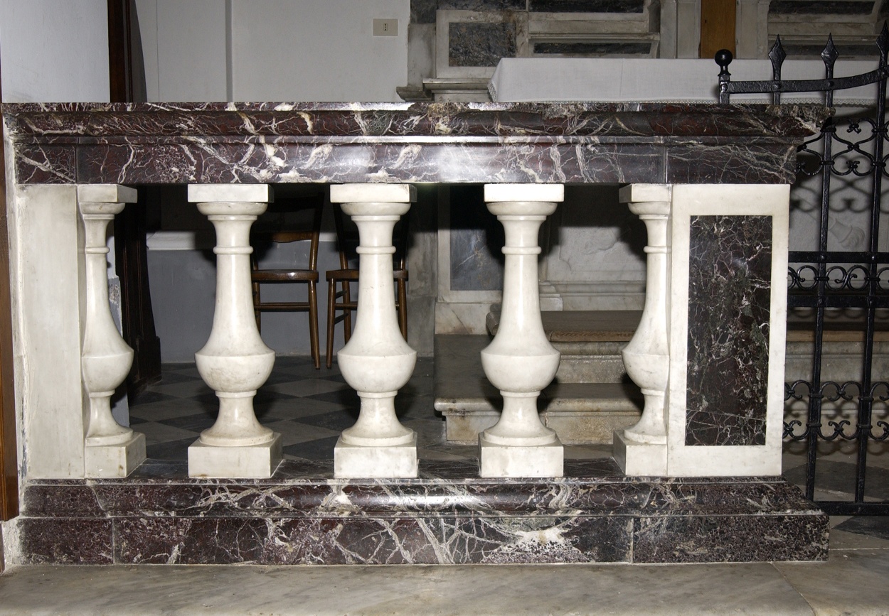 balaustrata, opera isolata - produzione toscana (prima metà sec. XVII)