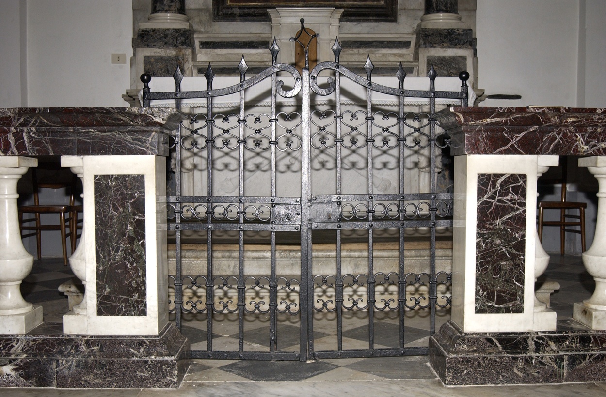 cancello, opera isolata - PRODUZIONE LIGURE (prima metà sec. XVII)