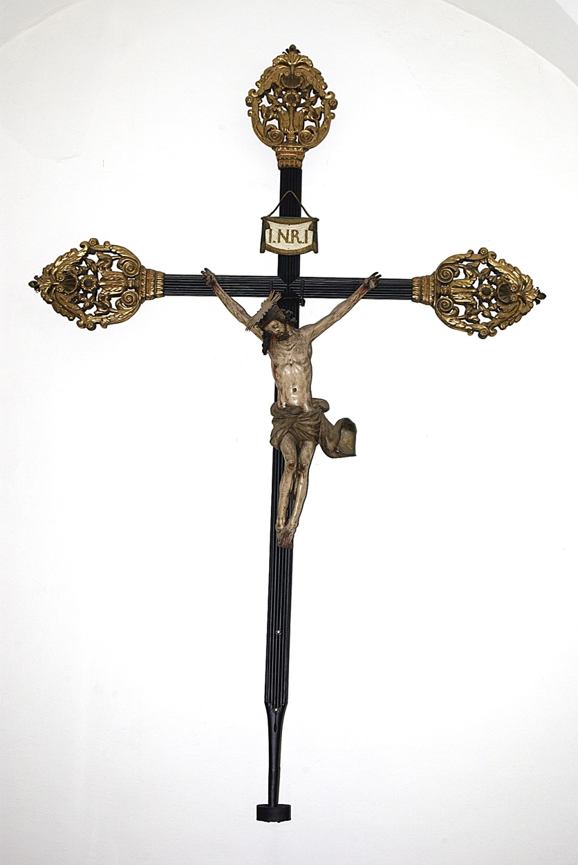 Cristo crocifisso (crocifisso, opera isolata) - PRODUZIONE LIGURE (sec. XVIII, sec. XIX)