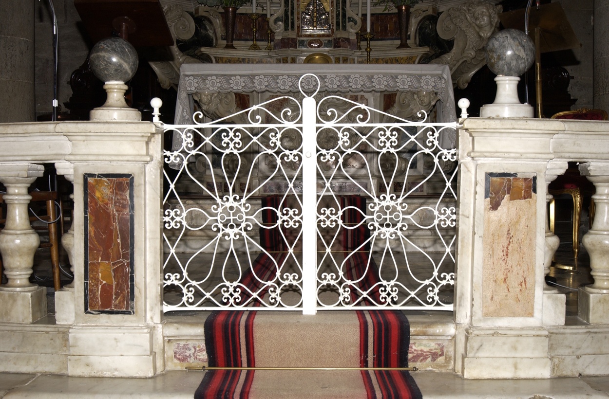 cancello, opera isolata - PRODUZIONE LIGURE (seconda metà sec. XVIII)