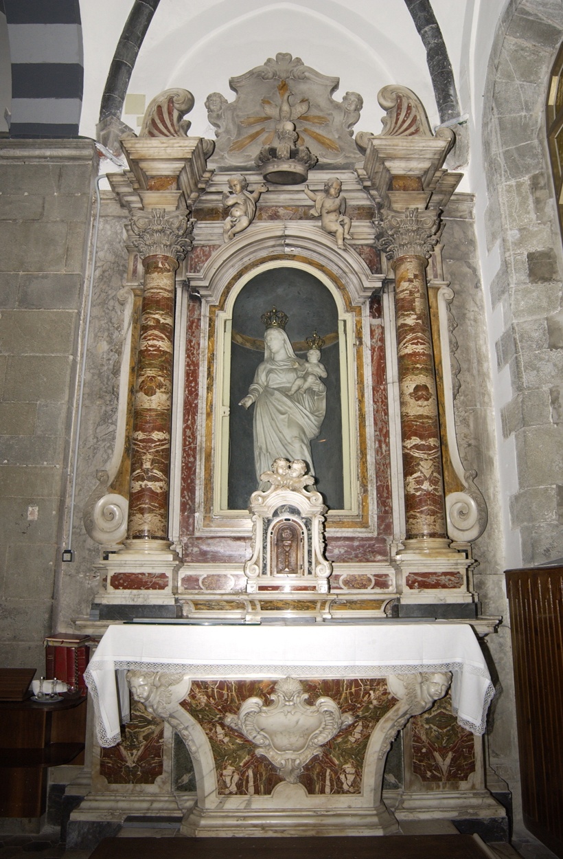 altare, opera isolata di Ravenna Filippo (terzo quarto sec. XVIII)