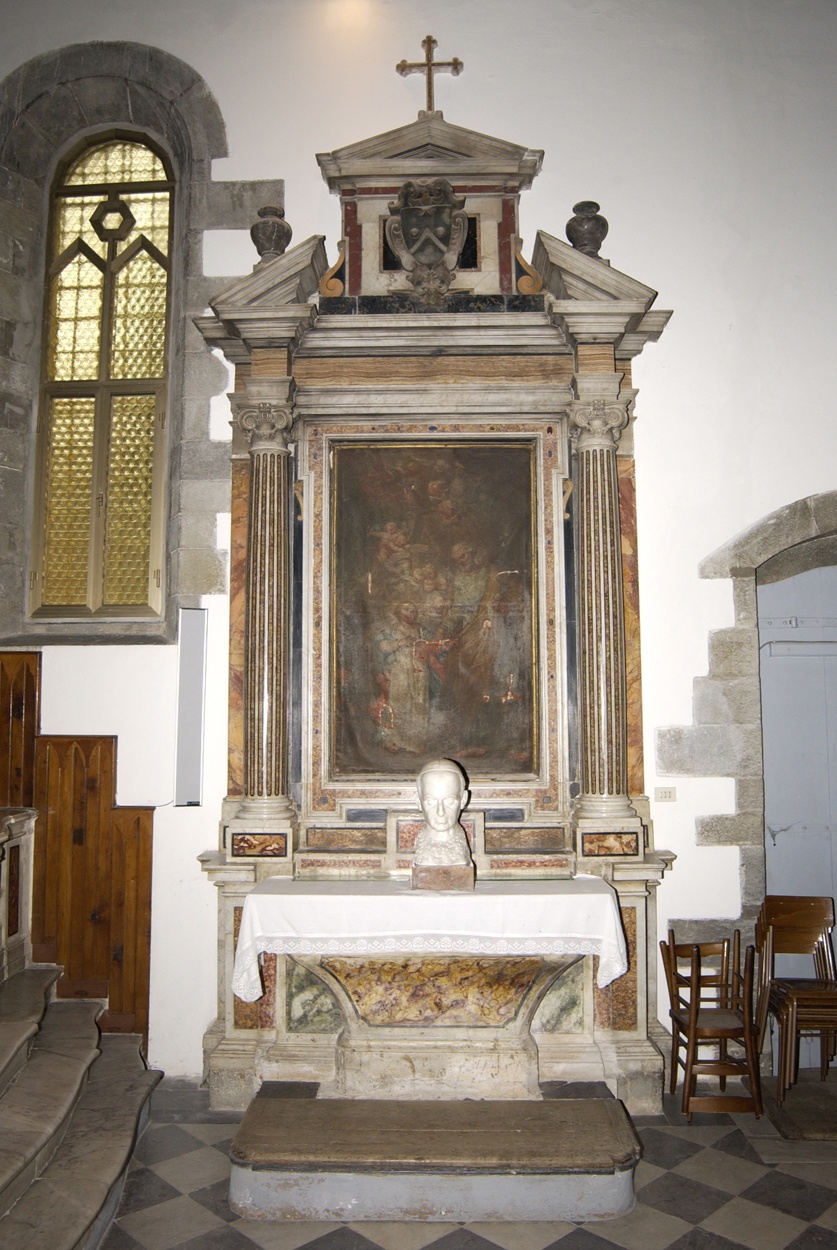 altare, opera isolata - bottega carrarese (prima metà sec. XVII)