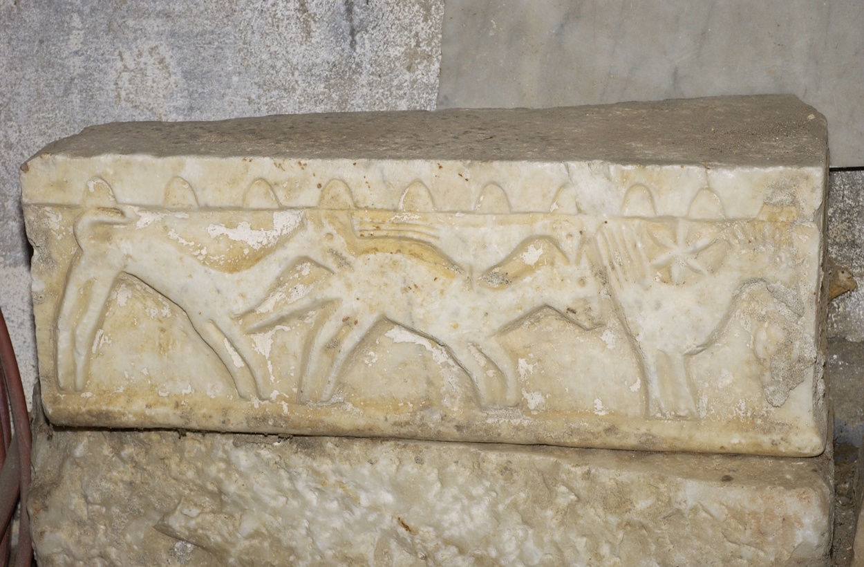 portale maggiore, frammento - bottega ligure (metà sec. XIV)