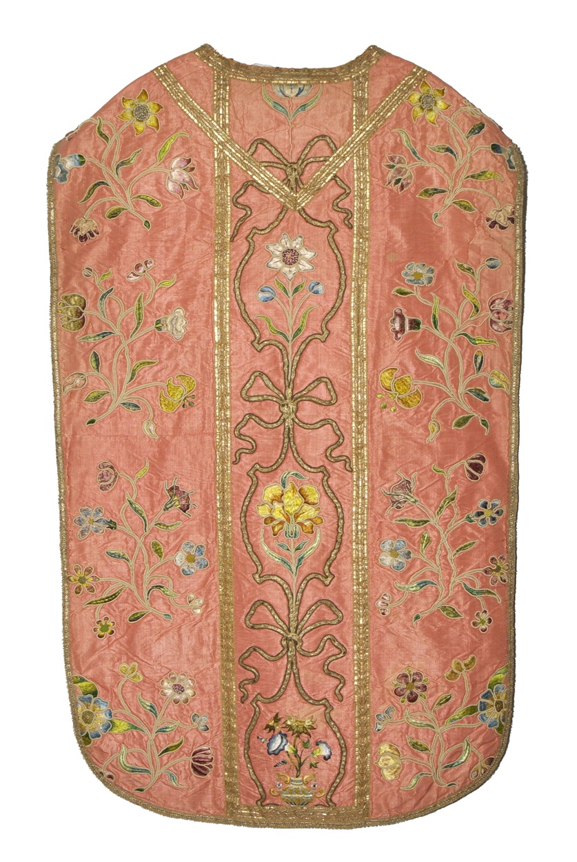 pianeta, elemento d'insieme - manifattura ligure (ultimo quarto sec. XVII)