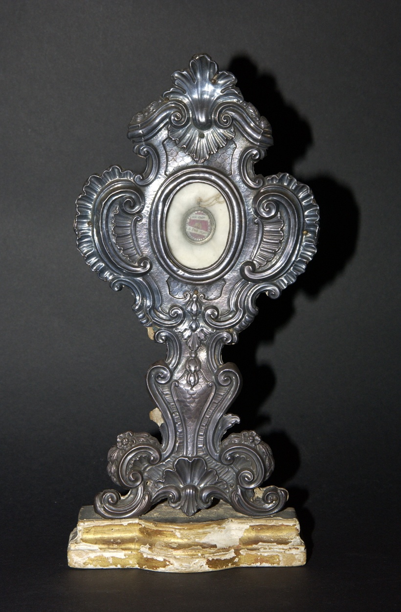 reliquiario - a ostensorio, opera isolata - PRODUZIONE GENOVESE (seconda metà sec. XVIII)