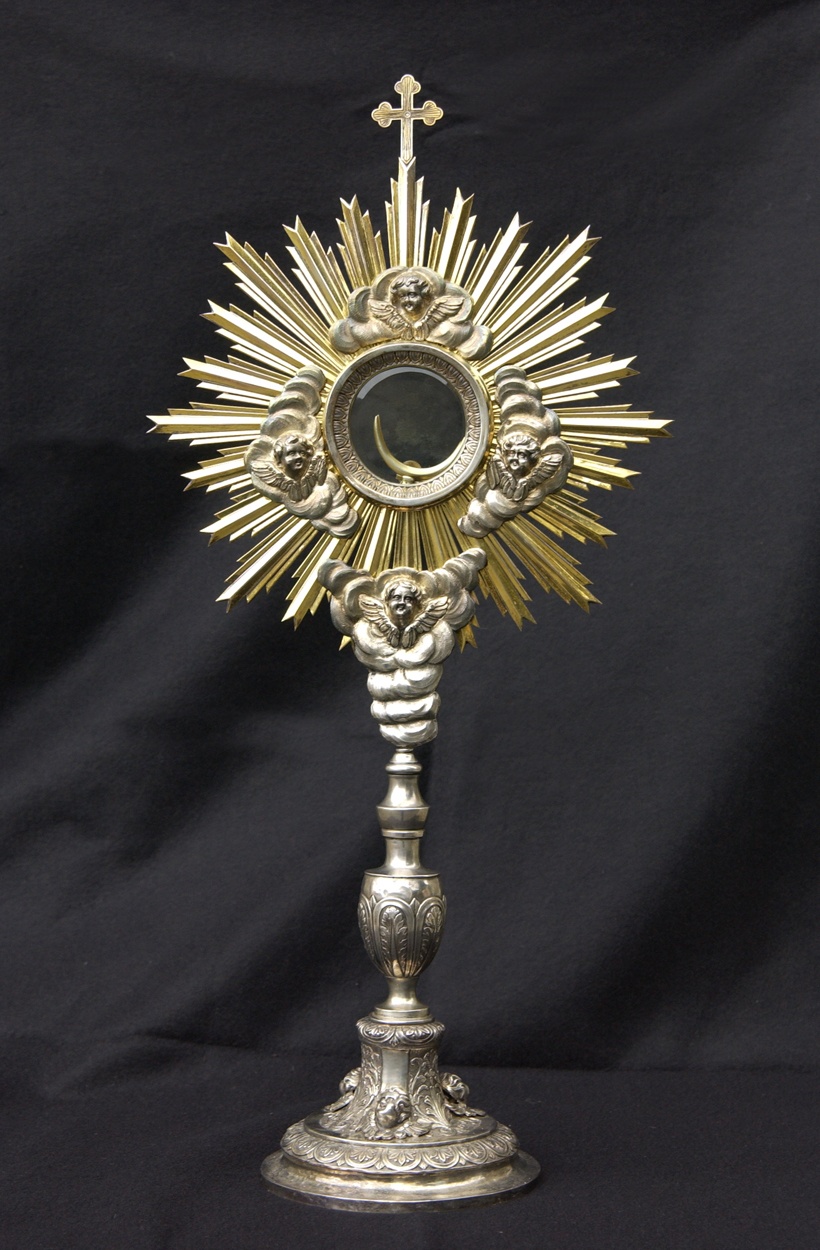 ostensorio, opera isolata - PRODUZIONE GENOVESE (secondo quarto sec. XIX)