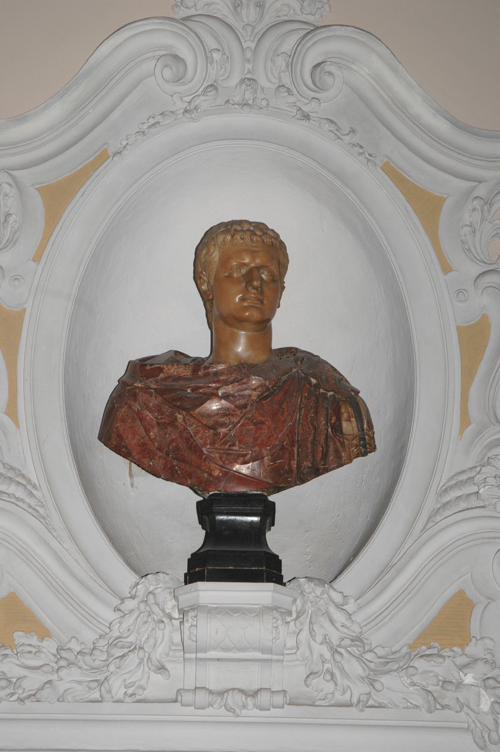 Busto maschile (busto, opera isolata) - ambito italiano (prima metà sec. XVIII)