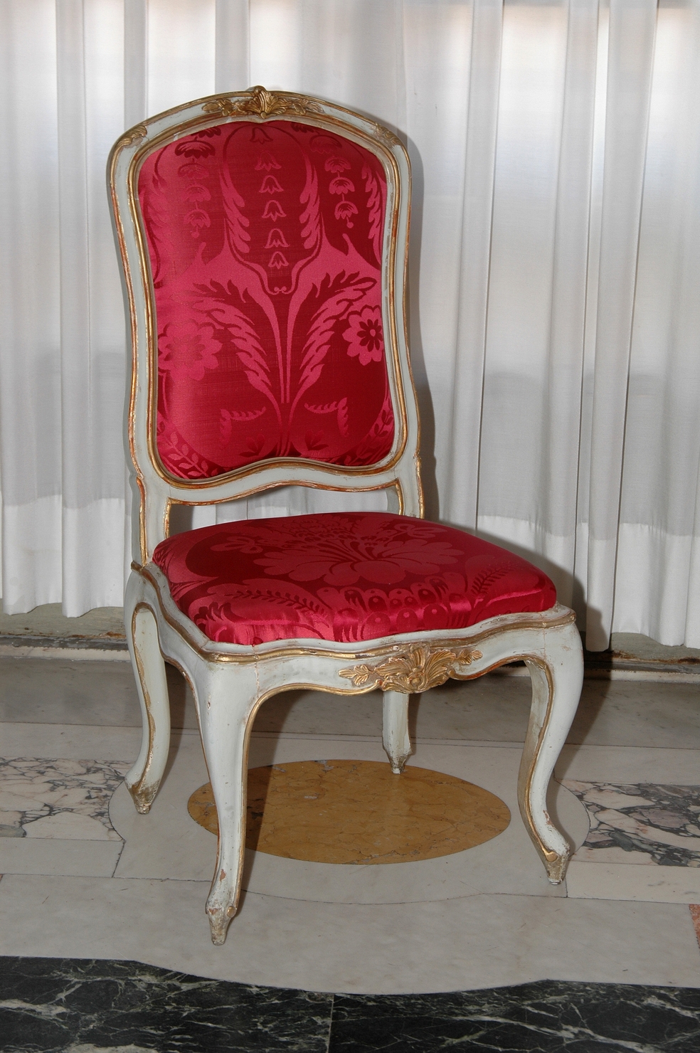 sedia, serie - ambito ligure (seconda metà sec. XIX)