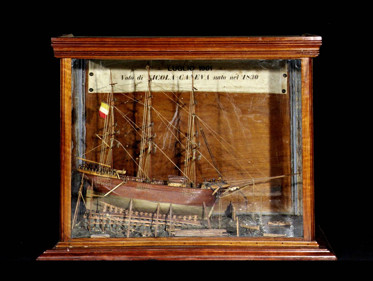 teca, opera isolata - bottega genovese (inizio sec. XX)