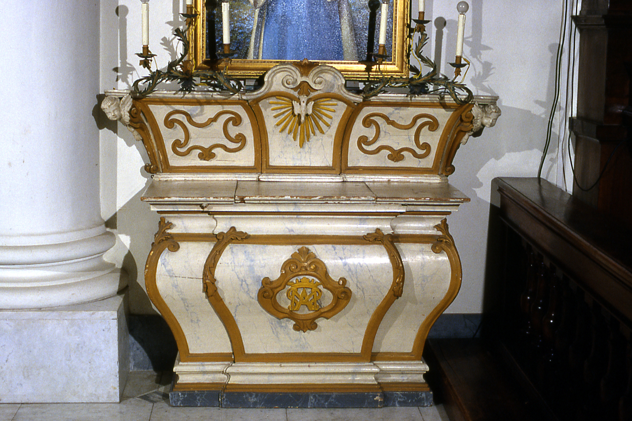 altare, opera isolata - bottega genovese (prima metà sec. XVIII)