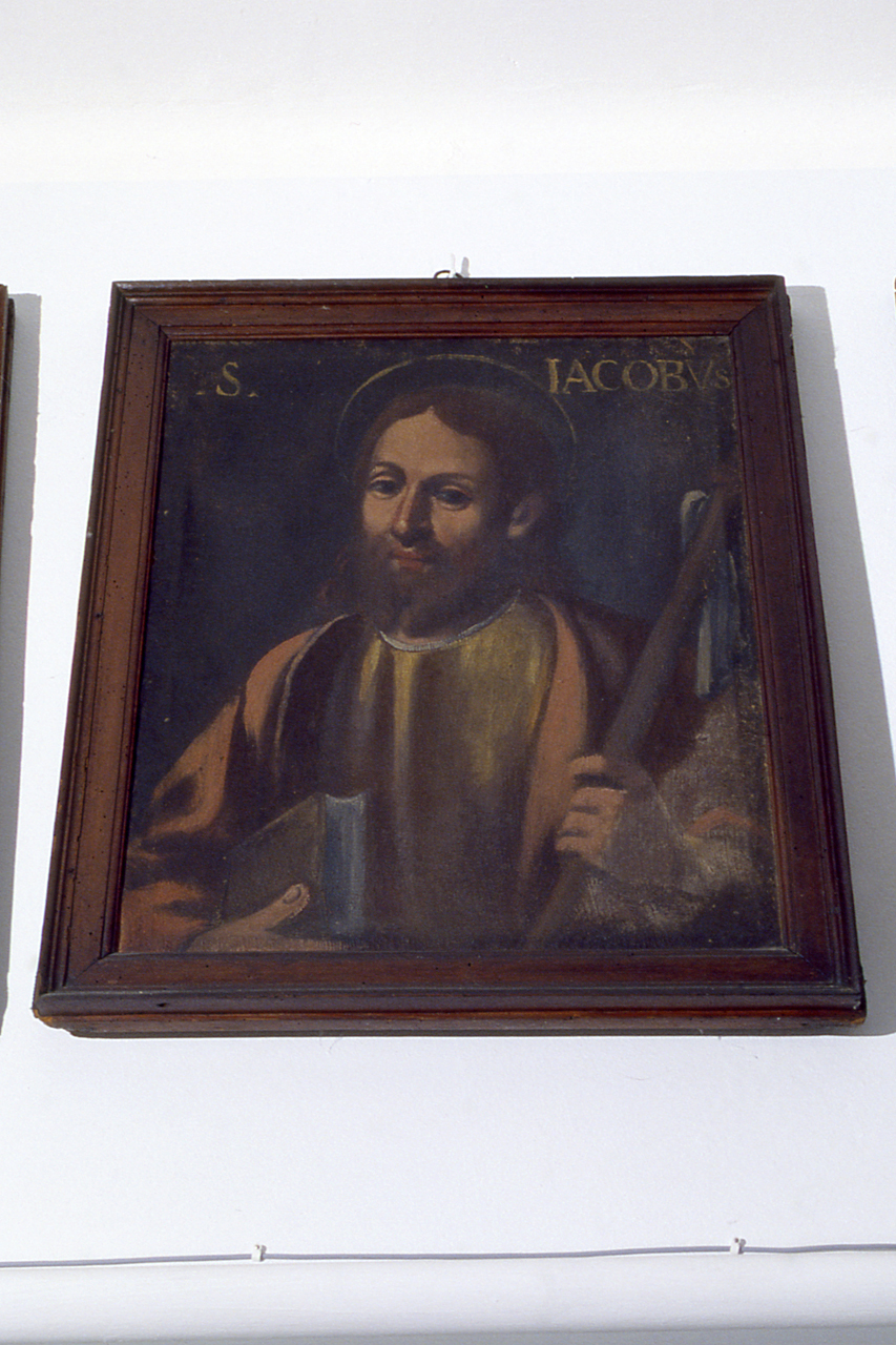 SAN GIACOMO APOSTOLO (dipinto, insieme) - ambito ligure (fine/inizio secc. XVI/ XVII)