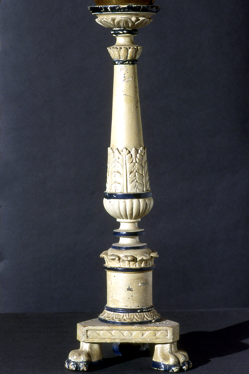 candeliere d'altare, serie - PRODUZIONE GENOVESE (primo quarto sec. XIX)