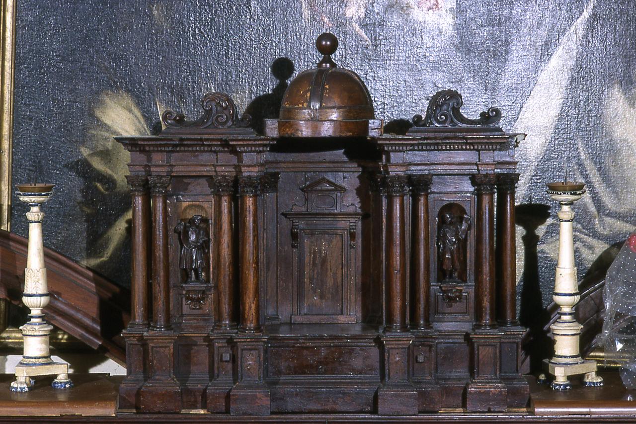tabernacolo, opera isolata - PRODUZIONE GENOVESE (sec. XVII)