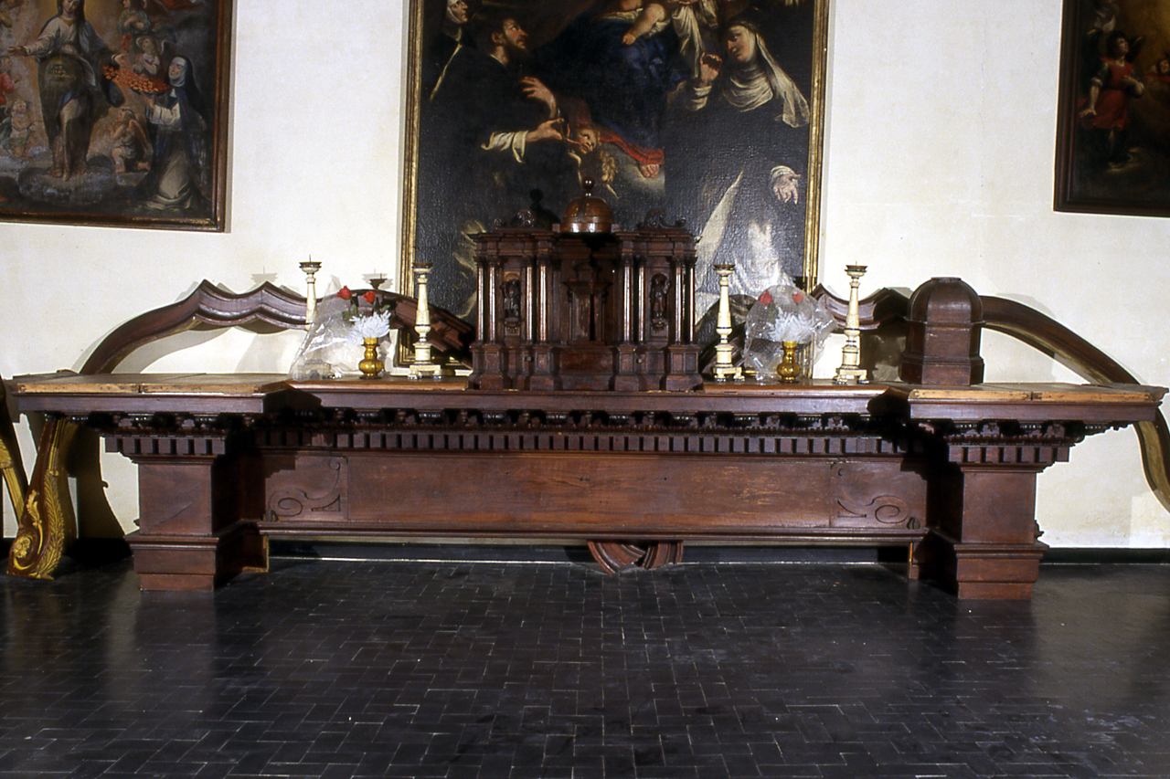 decorazione plastica, elemento d'insieme - PRODUZIONE GENOVESE (seconda metà sec. XVII)