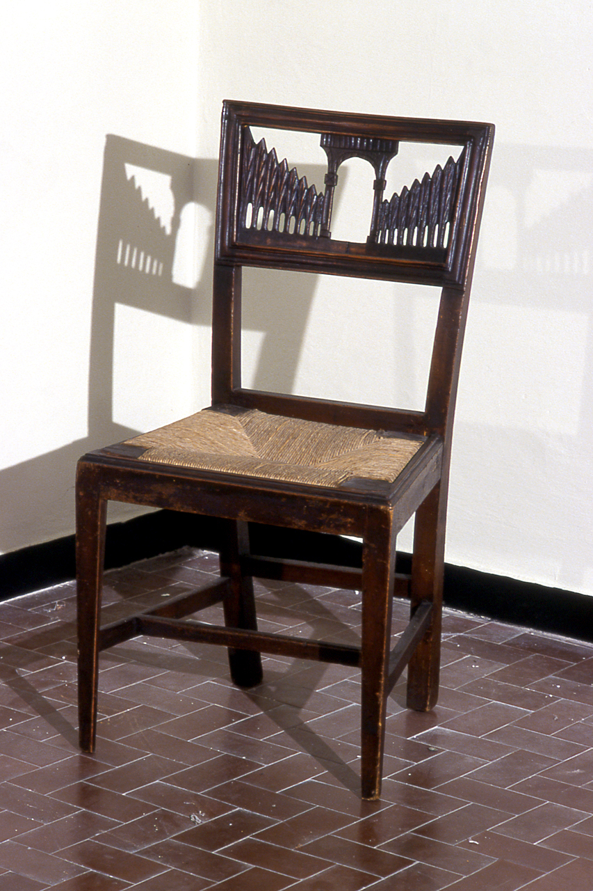 sedia, serie - PRODUZIONE GENOVESE (primo quarto sec. XX)