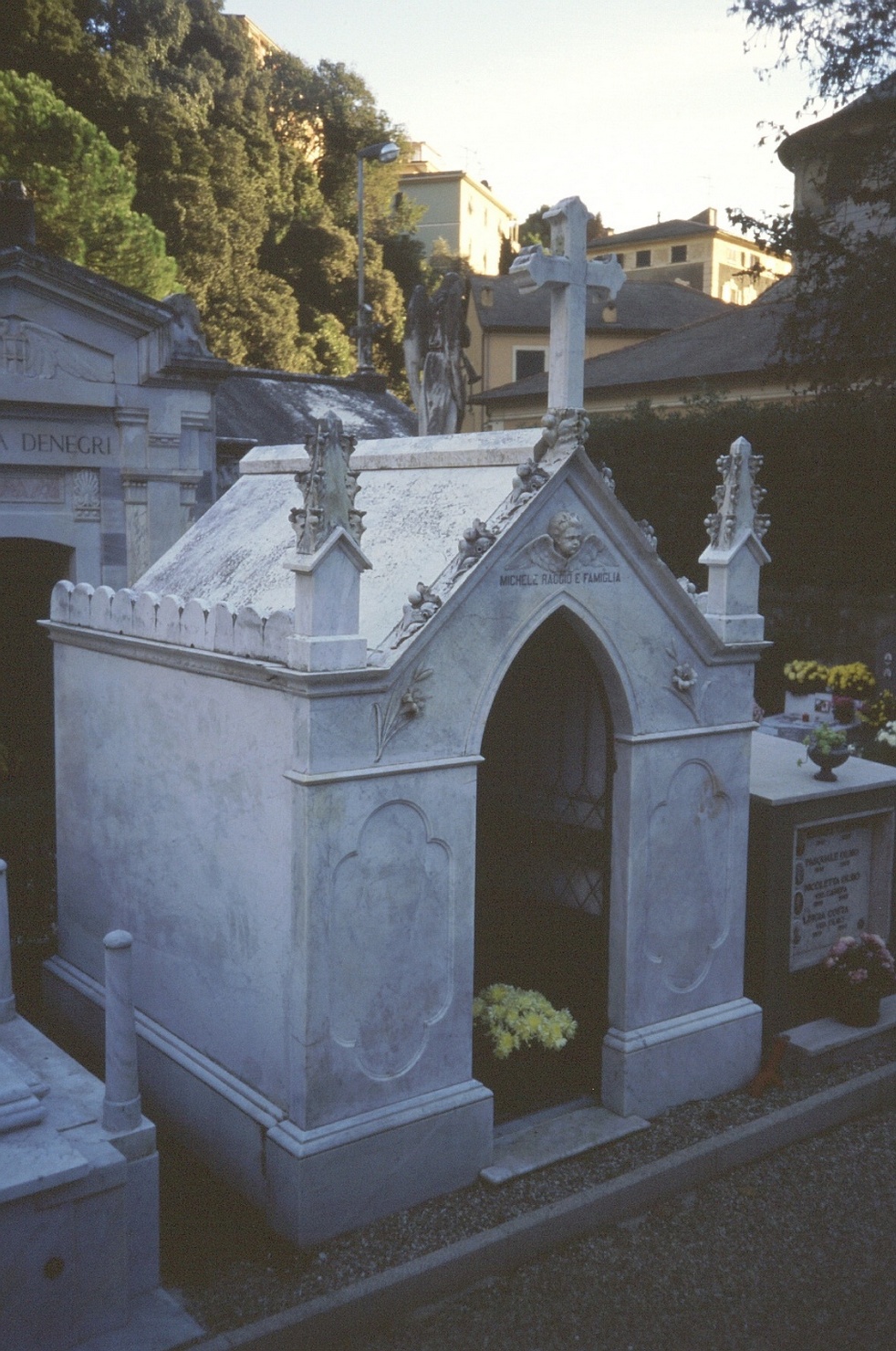 monumento funebre - a cappella, opera isolata - ambito ligure (ultimo quarto sec. XIX)