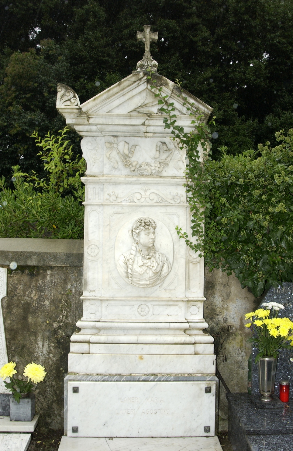 monumento funebre, opera isolata - ambito genovese (ultimo quarto sec. XIX)