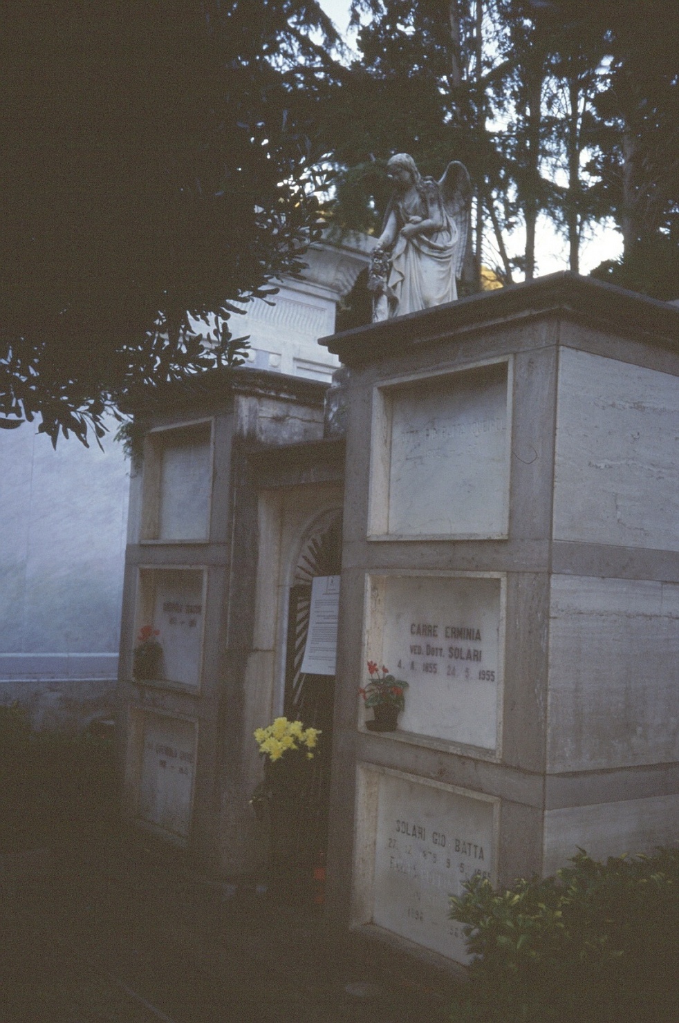 monumento funebre, opera isolata - ambito ligure (secondo quarto sec. XX)
