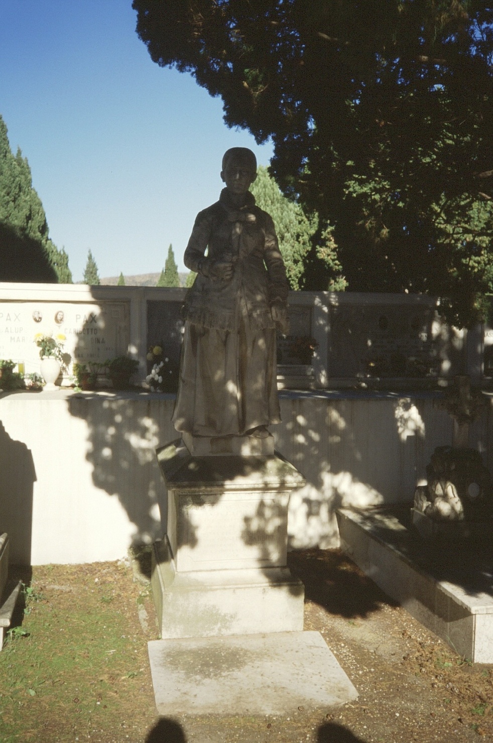 monumento funebre, opera isolata - ambito ligure (ultimo quarto sec. XIX)