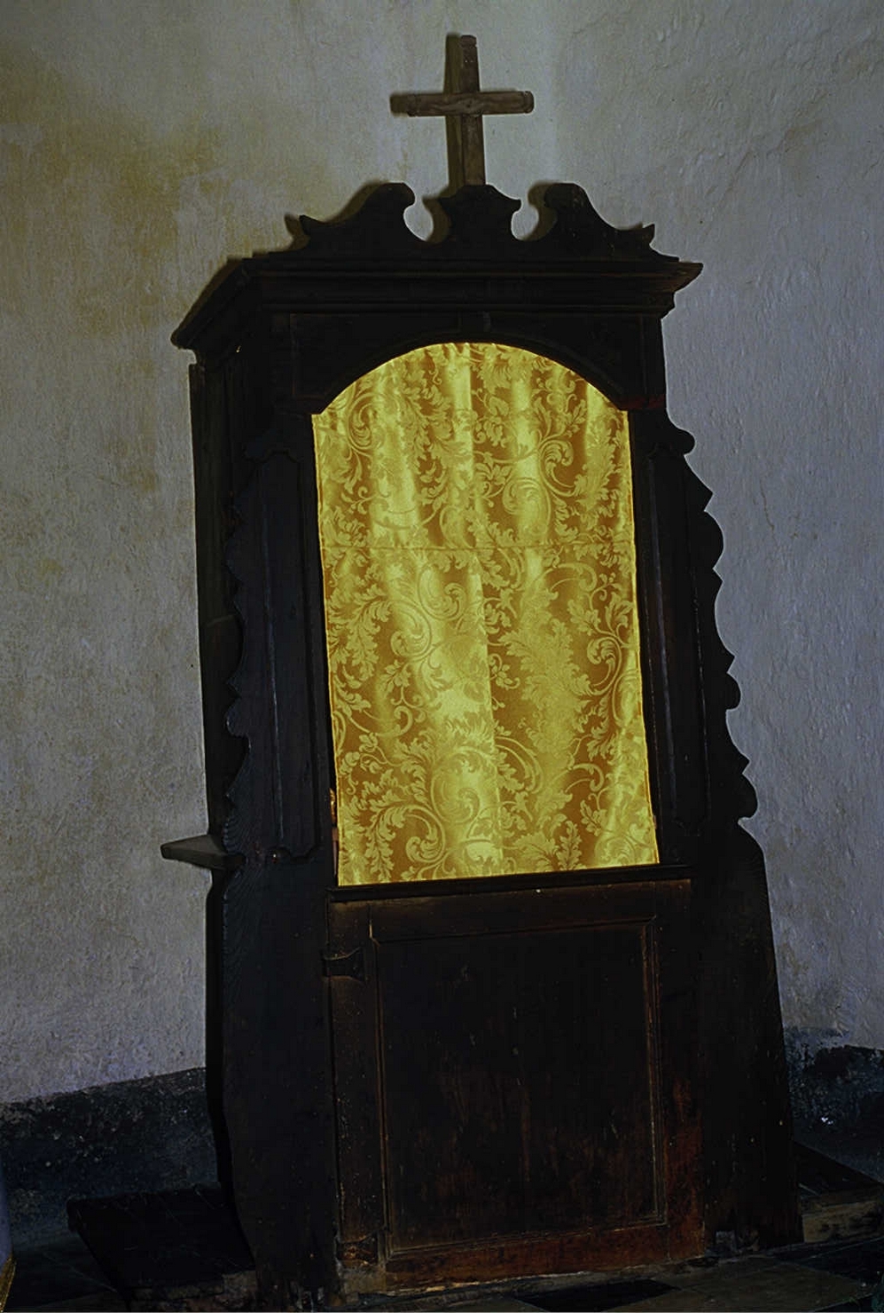 confessionale, opera isolata - ambito ligure (prima metà sec. XIX)