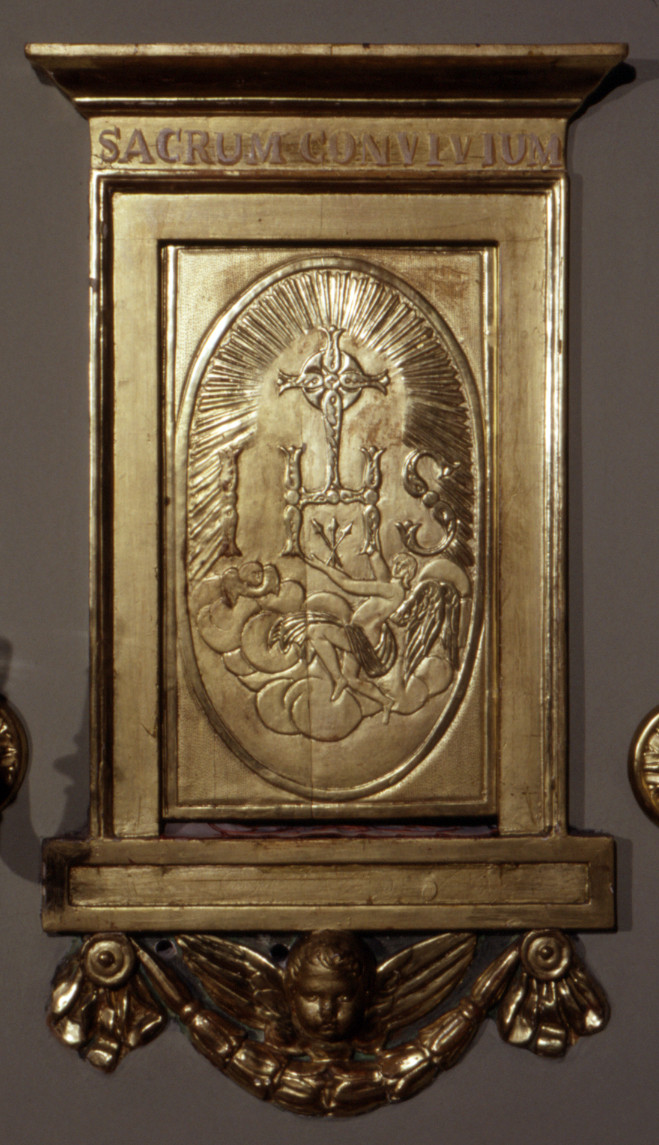 sportello di tabernacolo, opera isolata - ambito ligure (sec. XIX)