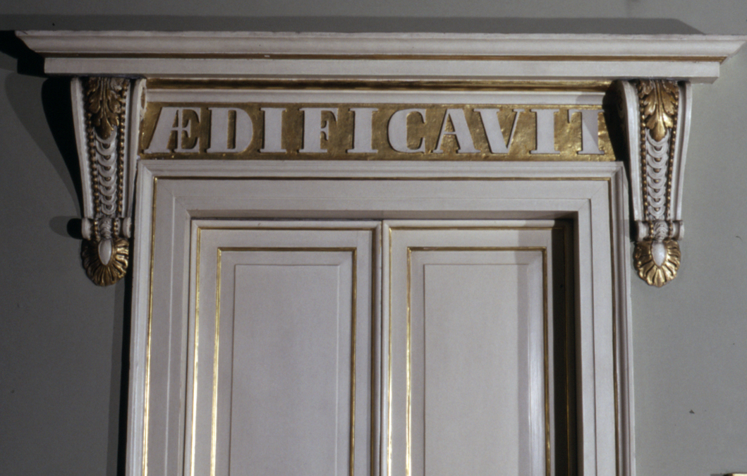 porta, insieme - ambito ligure (sec. XIX)