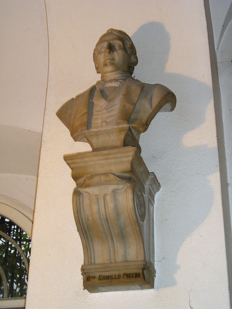 Ritratto d'uomo (busto, opera isolata) di Neri Emilio (terzo quarto sec. XIX)