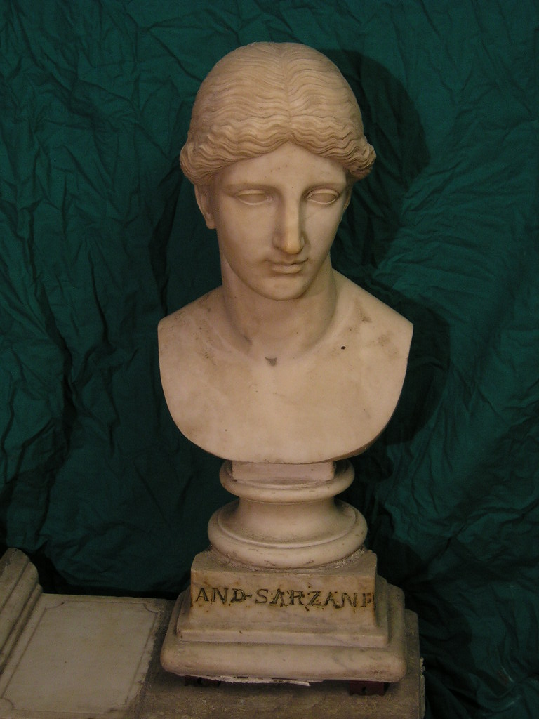 Ritratto d'uomo (busto, opera isolata) - ambito ligure-toscano (fine/inizio secc. XVIII/ XIX)