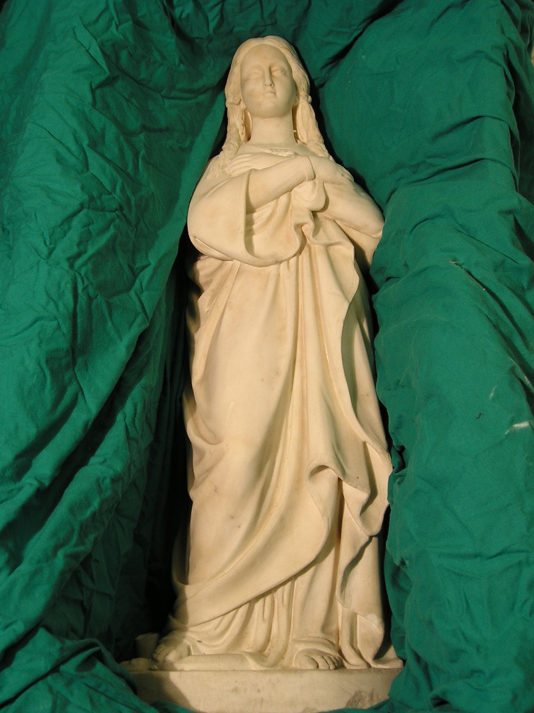 MADONNA IMMACOLATA (statua, opera isolata) - ambito ligure-toscano (fine/inizio, fine/inizio secc. XVI/ XVII, secc. XIX/ XX)