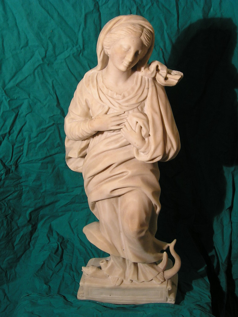 MADONNA IMMACOLATA (statua, opera isolata) - produzione toscana (sec. XVIII)