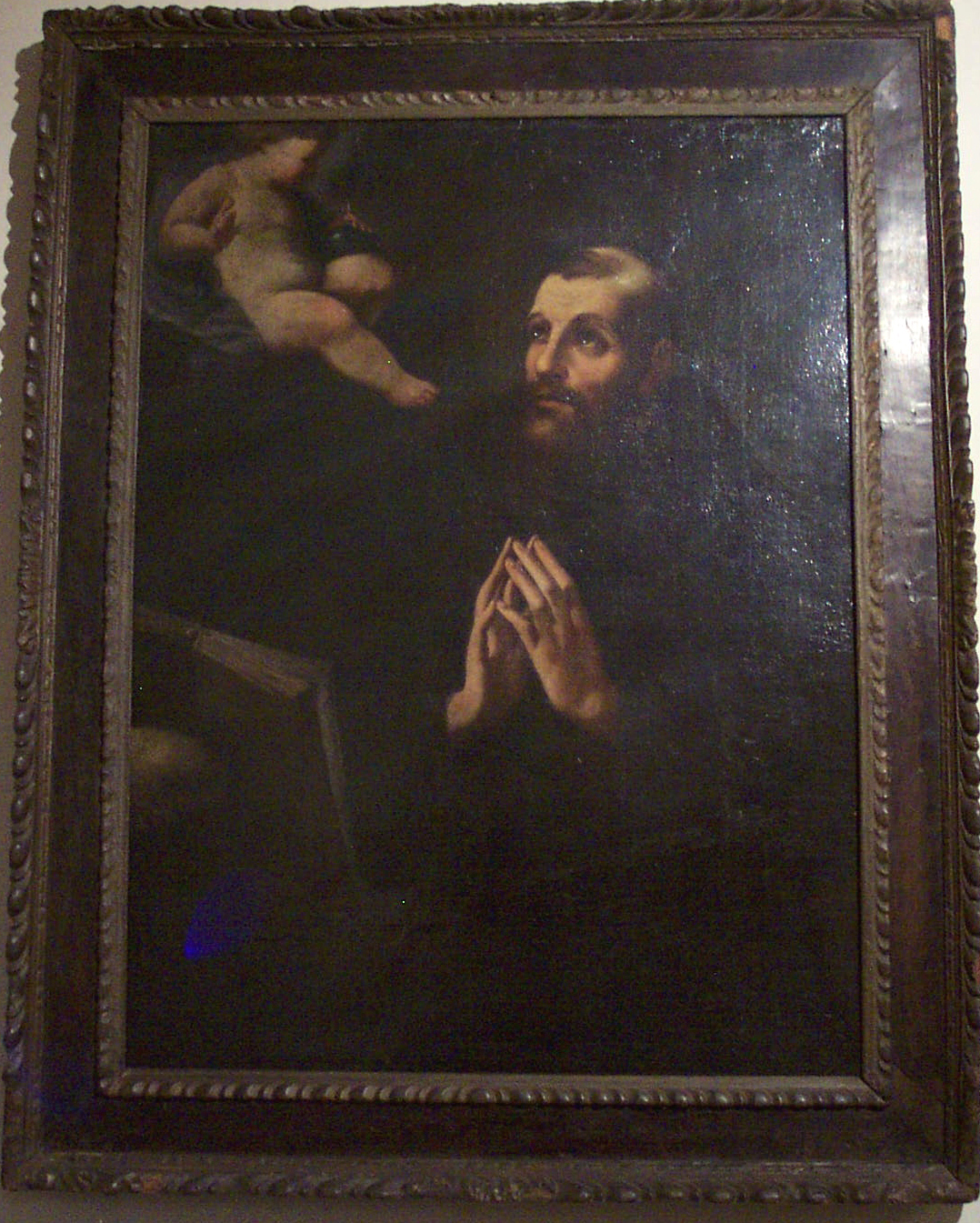 Sant'Antonio da Padova (dipinto, opera isolata) - ambito italiano (prima metà sec. XVIII)