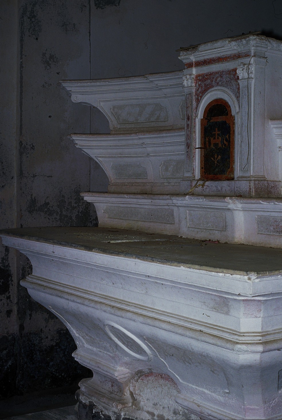 altare maggiore, opera isolata - ambito ligure (seconda metà sec. XVIII)