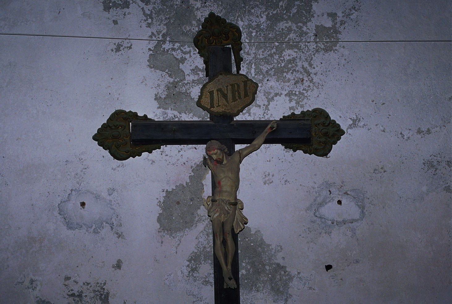 CRISTO CROCIFISSO (crocifisso, opera isolata) - ambito ligure (prima metà sec. XIX)