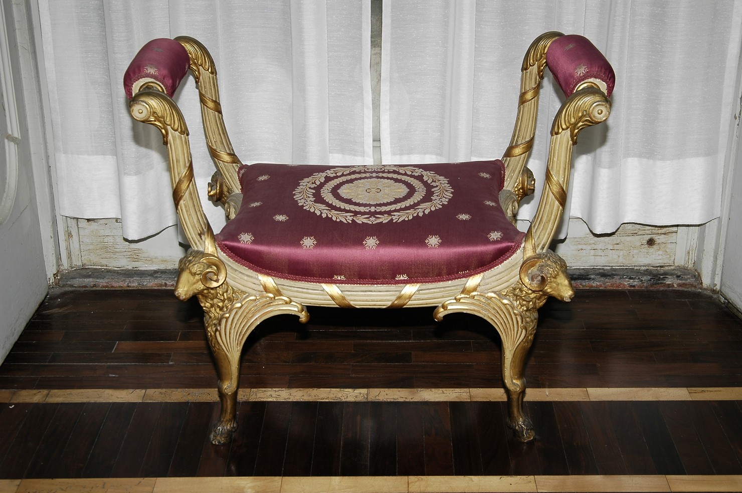 faldistorio, opera isolata - ambito genovese (prima metà sec. XIX)