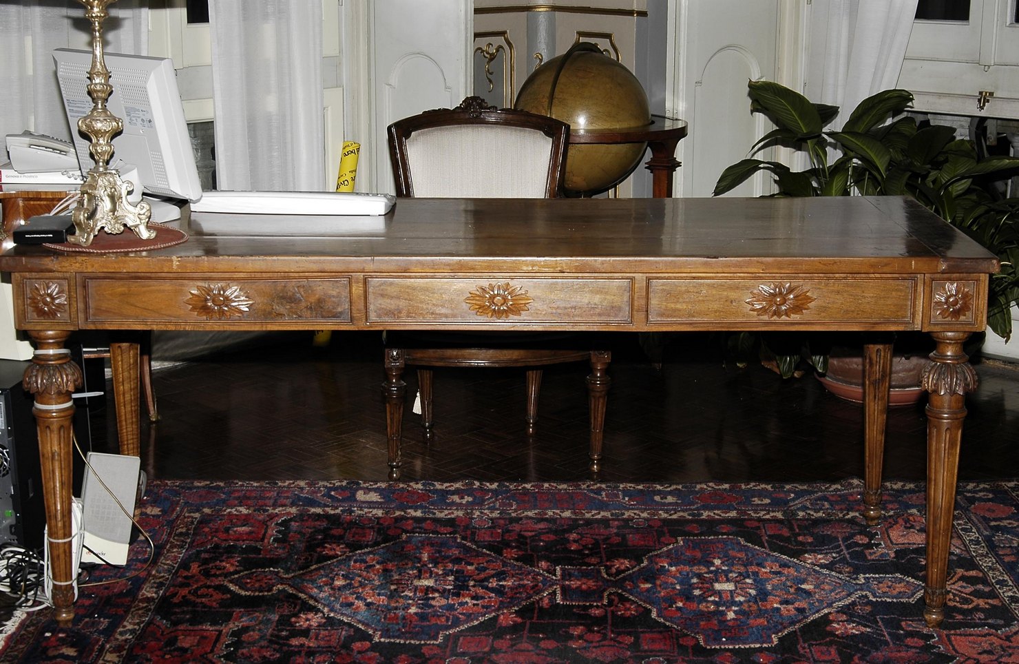 scrivania, opera isolata - ambito ligure (fine sec. XIX)