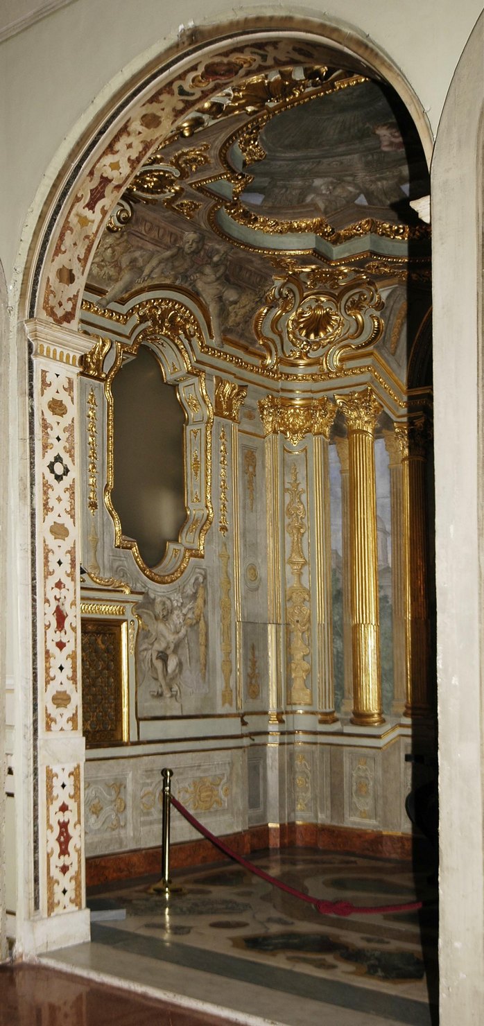decorazione a intarsio, opera isolata - bottega genovese (secondo quarto sec. XVIII)