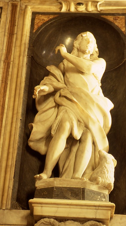 San Giovanni Battista (statua, opera isolata) - bottega ligure (fine sec. XVII)