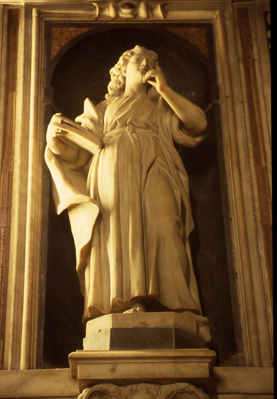 San Giovanni Evangelista (statua, opera isolata) - bottega ligure (fine sec. XVII)