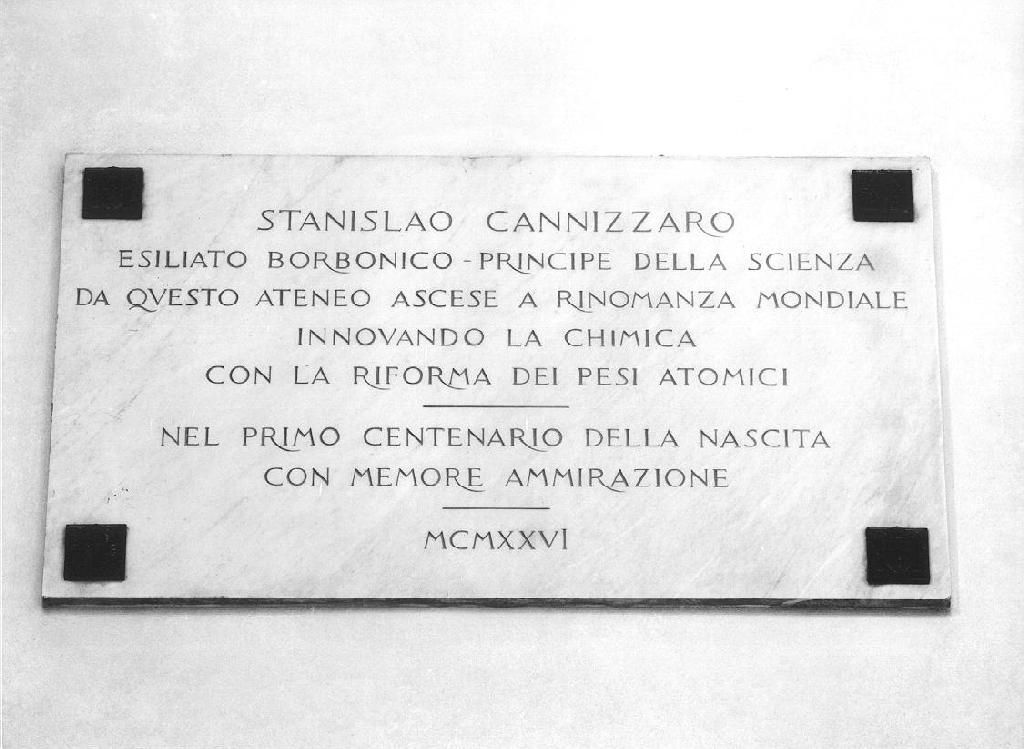 lapide, opera isolata - ambito ligure (sec. XX)