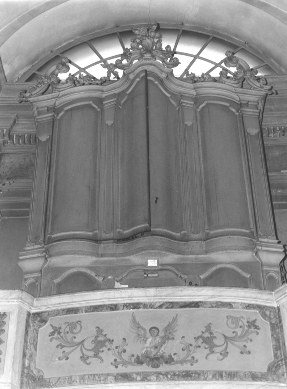 cassa d'organo, opera isolata - ambito ligure (fine sec. XVIII)