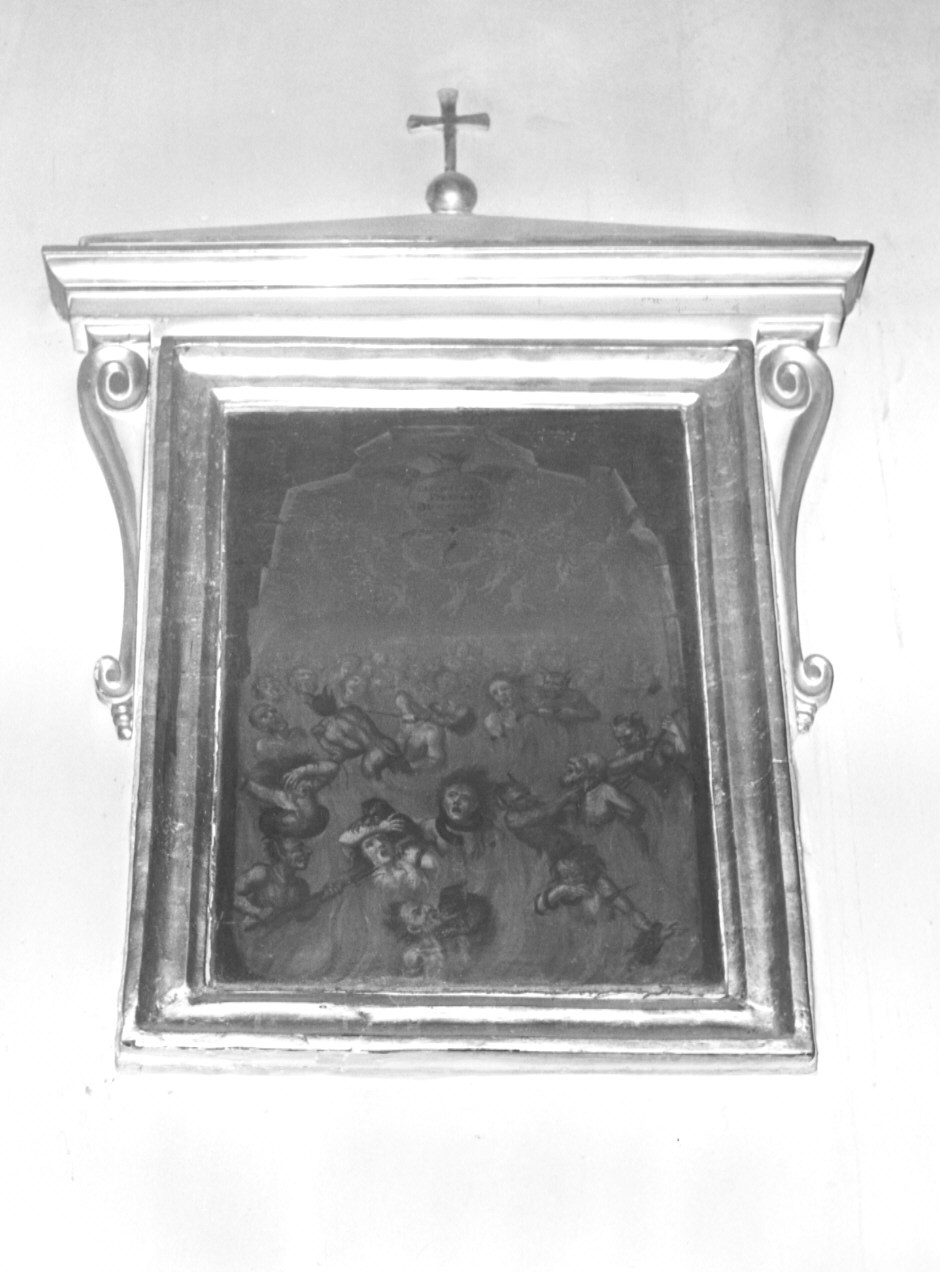 INFERNO (dipinto, elemento d'insieme) - bottega ligure (secondo quarto sec. XVII)