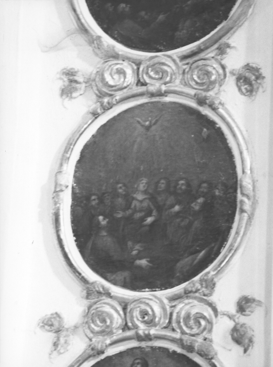 Pentecoste (dipinto, ciclo) di Rastellino Gaspare (fine sec. XVIII)